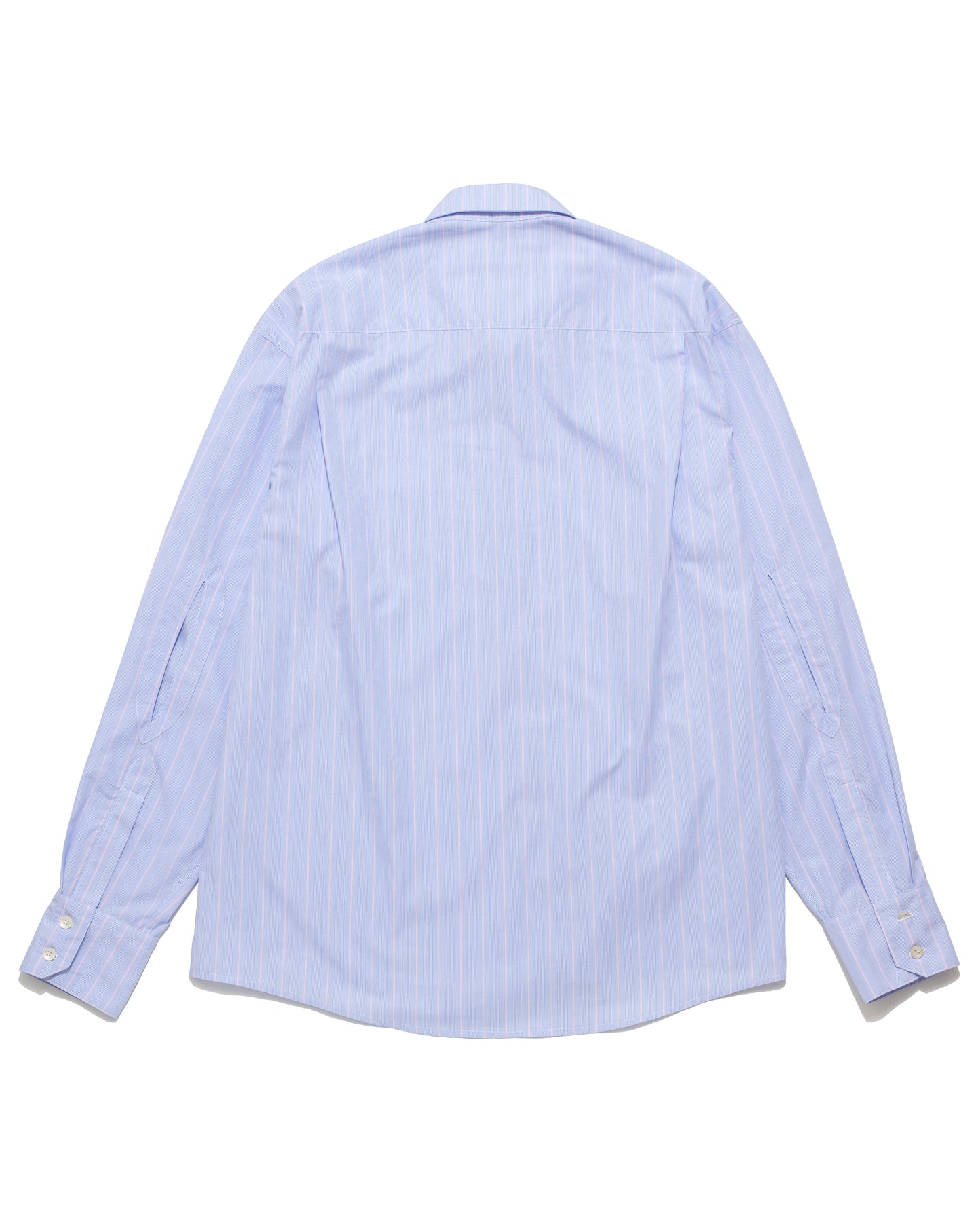 Drop Placket Shirt - Pinstripe (Long Sleeve)