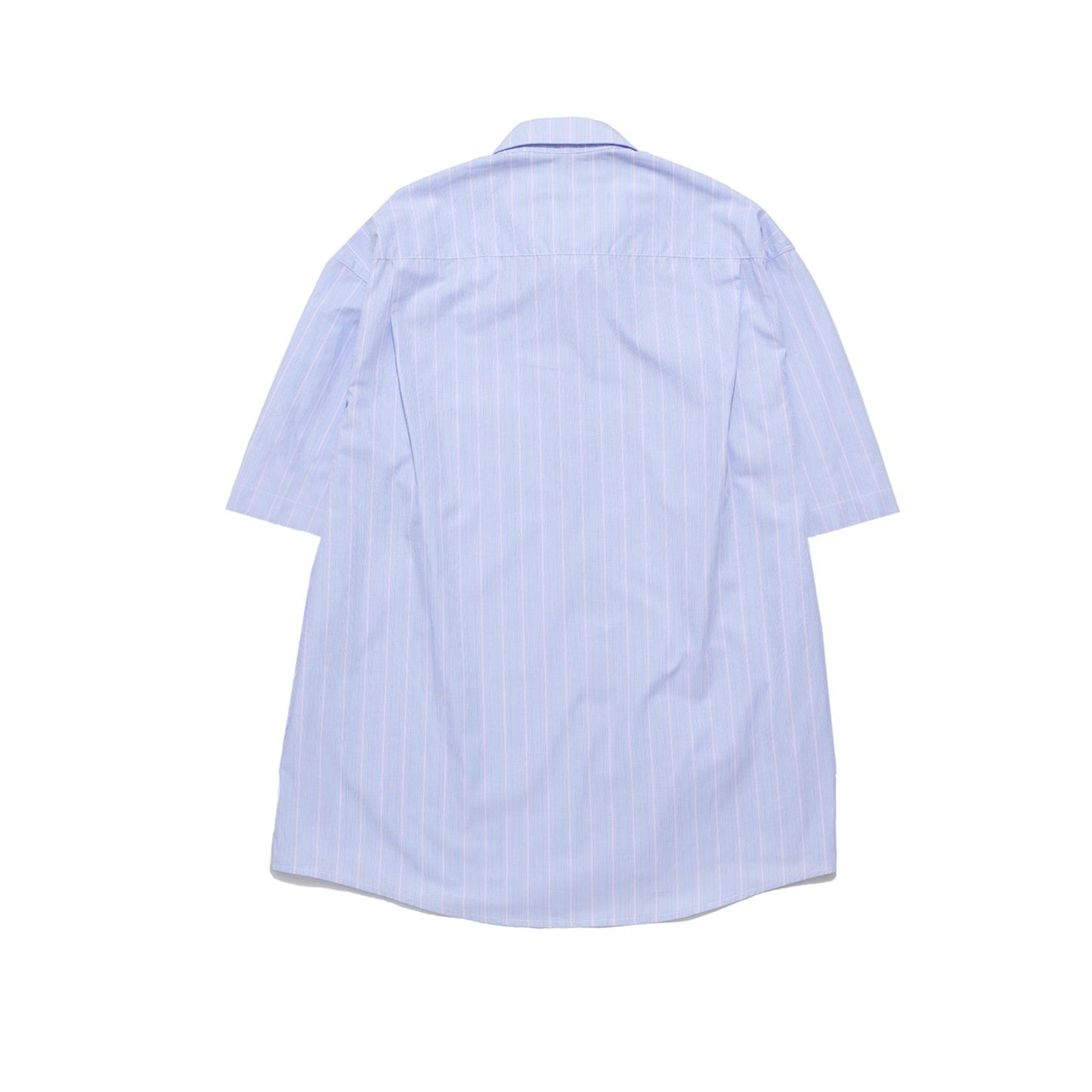 Drop Placket Shirt - Pinstripe (Short Sleeve)