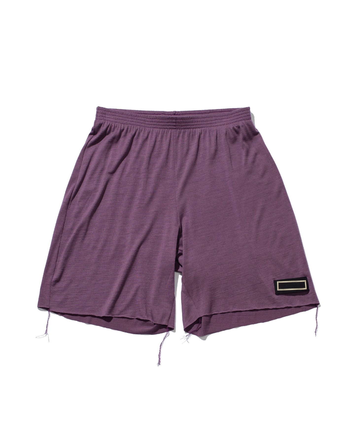 Merino Training Shorts - Plum