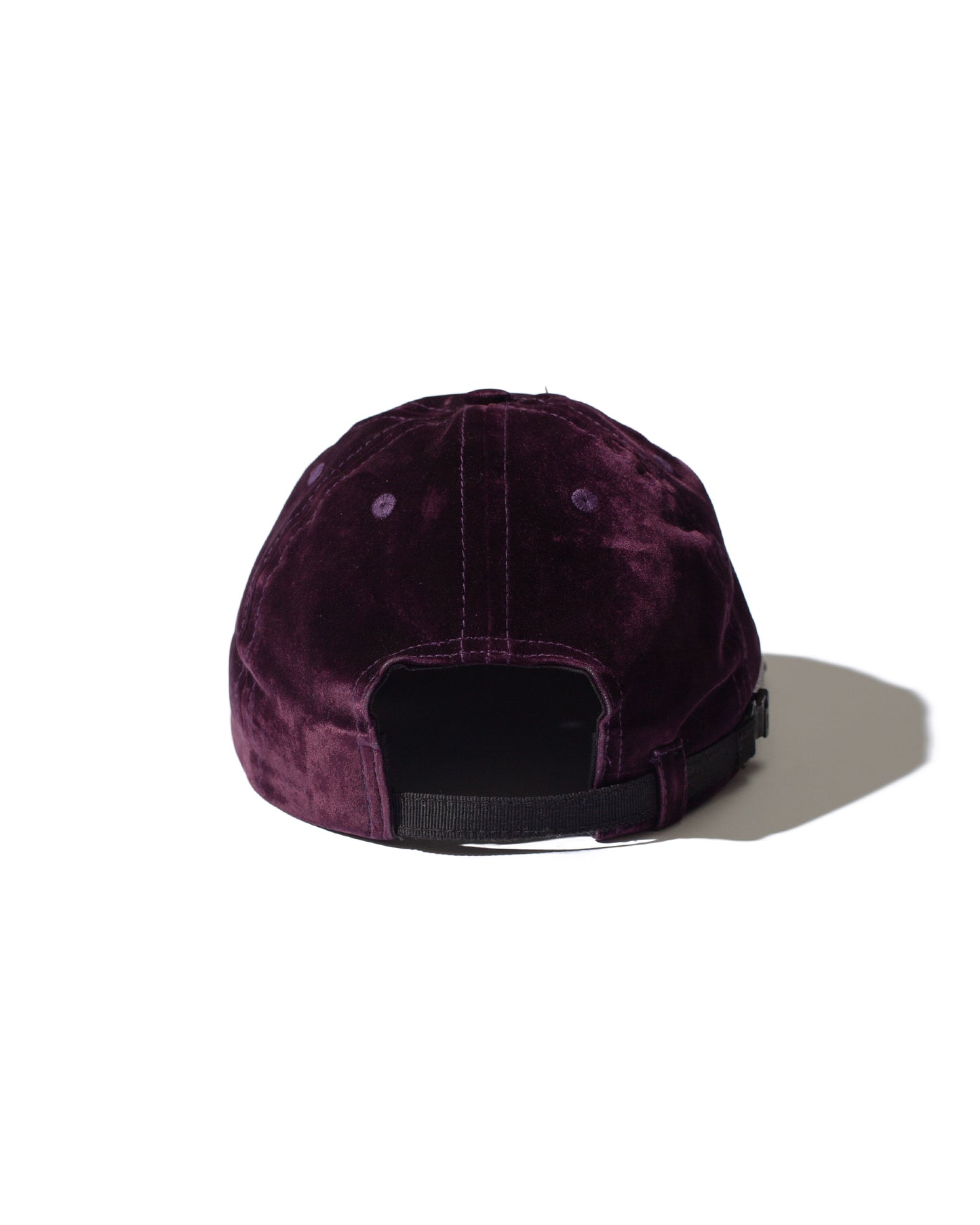 Triangle Velvet Cap - Plum