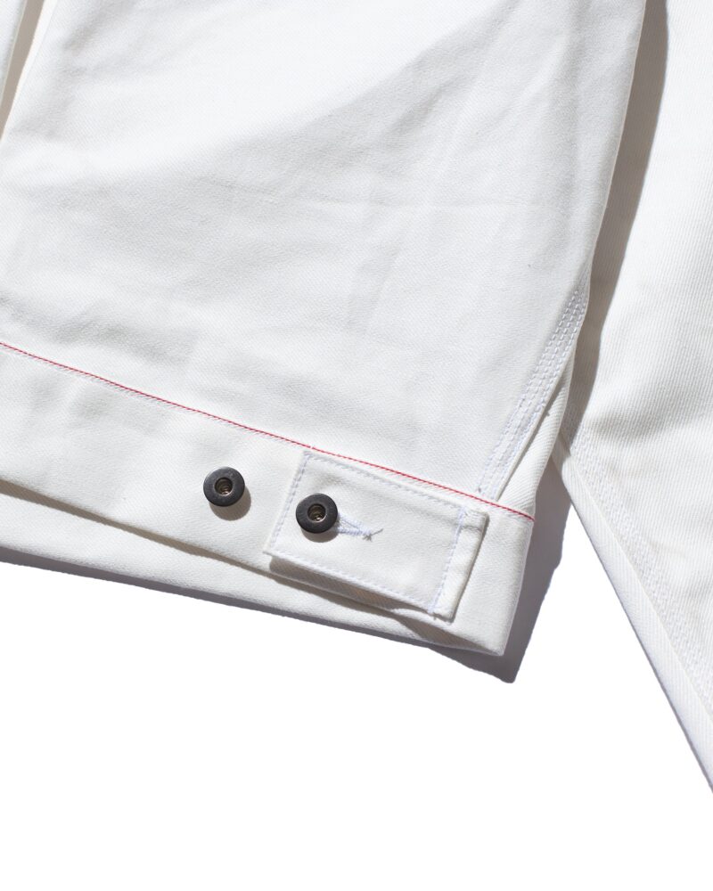 Odd Denim Jacket - White - Image 8