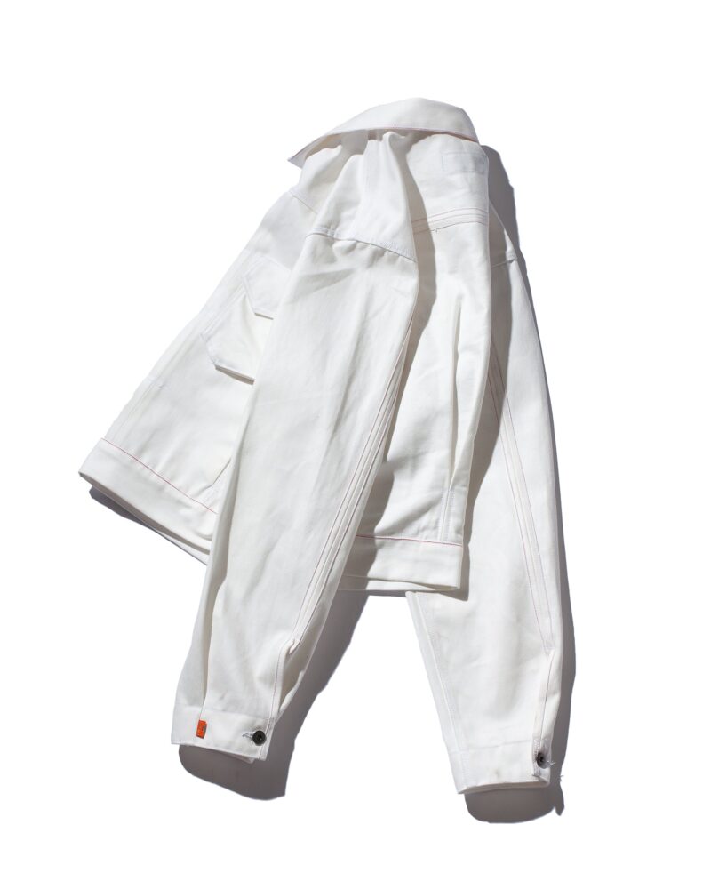 Odd Denim Jacket - White - Image 3