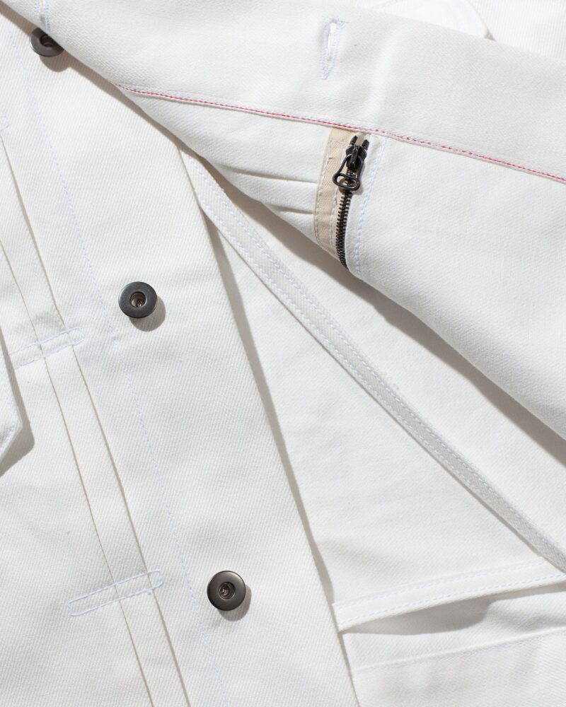 Odd Denim Jacket - White - Image 5
