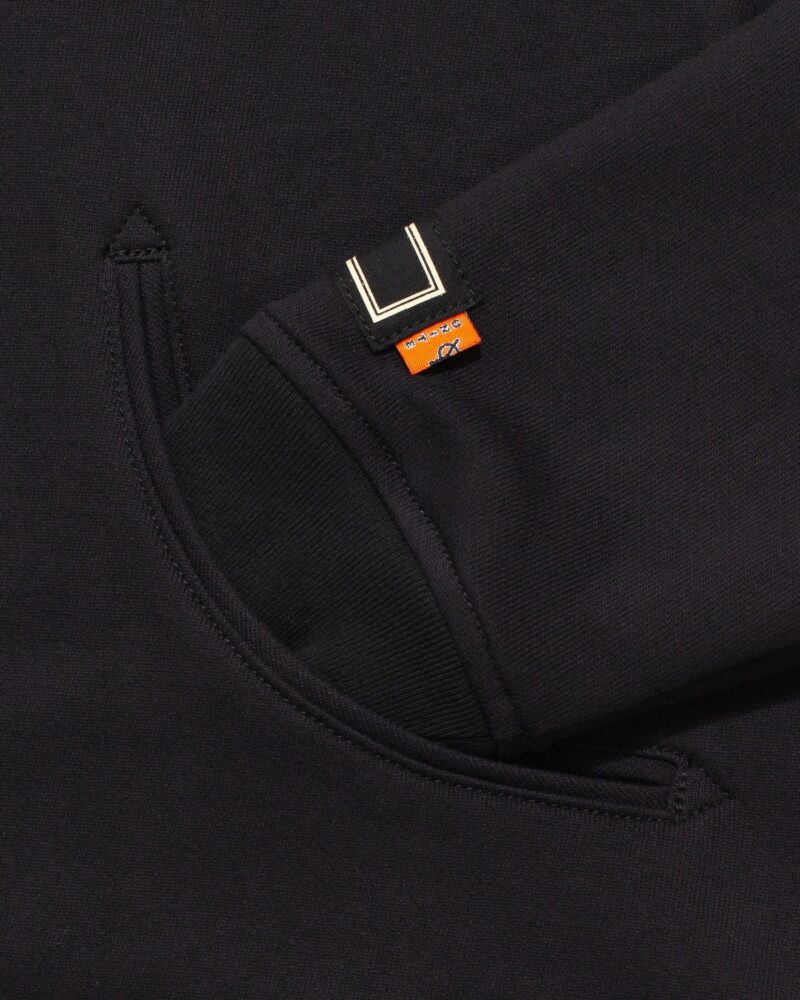 Western "Cowboi" Hoodie Zip Up - Black - Image 4